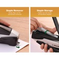 Back to School Sale | PaperPro ACF1110 inPOWERplus28 Executive One-Finger 28-Sheet Capacity 3-in-1 Eco-Friendly Desktop Stapler - Black/Silver image number 4