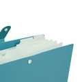 File Folders | U Brands 6592U01-12 U-Eco 4.5 in. Expansion Six-Pocket Expandable Folder - Letter Size (3/Pack) image number 6