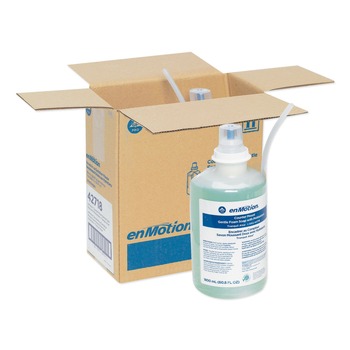 HAND SOAPS | Georgia Pacific Professional 42718 enMotion 1800 mL Counter Mount Foam Soap Refill - Tranquil Aloe (2/Carton)