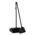 Cleaning Tools | Carlisle 36141503 11.8w x 36h Duo-Pan Upright Dust Pan and Broom with 24.5 in. Handle - Black image number 3