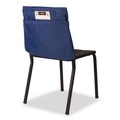 Office Chairs | Victor 00101 11 x 16 x 14 Elastic-Back Seat Sack for Chairs 12 in. to 17 in. Wide - Blue image number 2