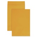 Envelopes & Mailers | Quality Park QUA42353 12.5 in. x 18.5 in. Jumbo Size Cheese Blade Flap Fold-Over Closure Kraft Envelope - Brown Kraft (25/Pack) image number 0