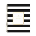 Notebooks & Pads | Blue Sky 137885 10 in. x 8 in. 12-Month (Jul 2025-Jun 2026) Day Designer Daily/Monthly Frosted Planner - Black/White Cover image number 1