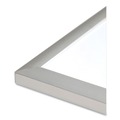 White Boards | U Brands 070U00-01 23 x 17 Magnetic Dry Erase Board with Aluminum Frame - White Surface/Silver Frame image number 2