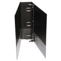 Just Launched | Universal UNV20991 Economy 3 in. Capacity 11 in. x 8.5 in. 3 Round Ring View Binder - Black image number 6