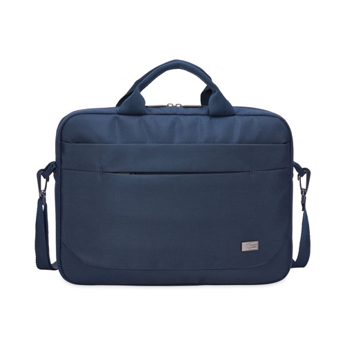 Office Accessories | Case Logic 3203987 14.6 in. x 2.8 in. x 13 in. Advantage Laptop Attache for 14 in. Devices - Dark Blue image number 0