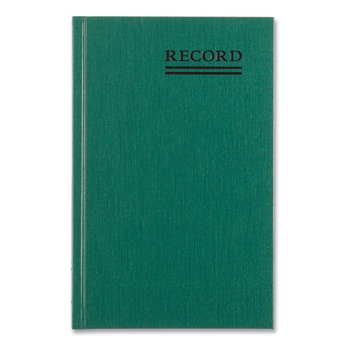 Recordkeeping & Forms | National 56521 Emerald Series 9.63 x 6.25 Sheets Account Book - Green Cover image number 0