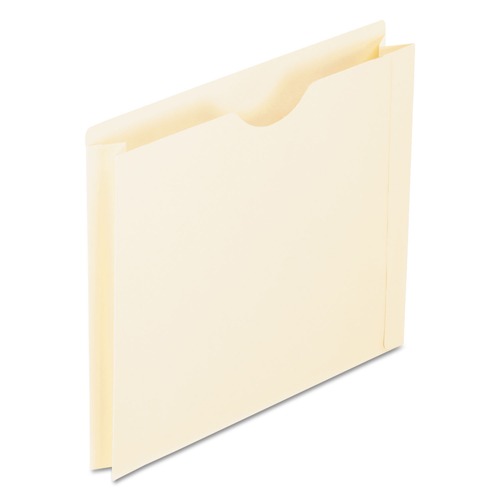 File Jackets & Sleeves | Pendaflex 22200EE 2 in. Expansion 2-Ply Letter Size Reinforced File Jackets - Manila (50/Box) image number 0