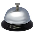 Back to School Sale | Universal UNV10000 3-3/8 in. Diameter Call Bell - Brushed Nickel image number 0