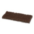 Sponges & Scrubbers | 3M 8541 4.62 in. x 10 in. Doodlebug Utility Pad - Brown (10/Carton) image number 1