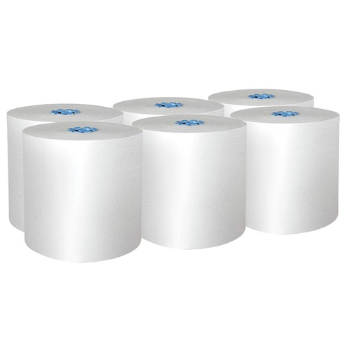 Paper Towels and Napkins | Scott 43959 1-Ply 7.5 in. x 900 ft. Pro Hard Roll Paper Towels with Absorbency Pockets for Scott Pro Dispenser - Blue Core Only (6/Carton) image number 0
