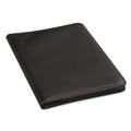 Notebooks & Pads | Universal UNV32660 Leather-Look Pad Folio with Inside Flap Pocket and Card Holder - Black image number 0