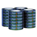 Tapes | Duck 284371 Clean Release 0.94 in. x 60 yards 3 in. Core Painter's Tape - Blue (24/Carton) image number 0