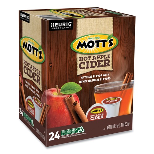 Beverages & Drink Mixes | Keurig 5000350498 1 oz K-Cup Pods - Hot Apple Cider (24/Box) image number 0