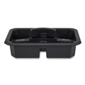 Cleaning Carts | Rubbermaid Commercial 2202586 Cleaning Caddy Compatible with Full-Size and Compact Housekeeping Carts - Black (6/Carton) image number 0