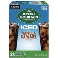 Coffee | Green Mountain Coffee 5000359623 Brew Over Ice Coffee K-Cups - Vanilla Caramel (24/Box) image number 0