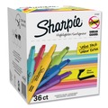 Highlighters | Sharpie 2157487 Tank Style Chisel Tip Highlighters - Assorted Colors (36/Pack) image number 0
