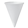 Labor Day Sale | SOLO 6RB-2050 ProPlanet Seal 6 oz. Bare Eco-Forward Treated Paper Cone Cups - White (5000/Carton) image number 1