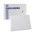Storage Accessories | Boardwalk Z7660VNK 38 in. x 60 in. 60 gal. 16 mic High-Density Industrial Can Liners Flat Pack - Natural (100/Carton) image number 6
