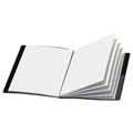 Sheet Protectors | Cardinal 50132CB ShowFile 12 Letter-Size Sleeves Display Book with Custom Cover Pocket - Black image number 1