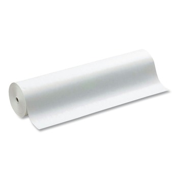 MAILING PACKING AND SHIPPING | Pacon P0057015 Fadeless 48 in. x 50 ft. 50 lbs. Bond Weight Paper Roll - White (1-Roll)