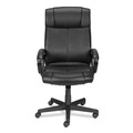 Office Chairs | Alera ALEDB41B19 17.5 in. - 21.3 in. Seat Height Dalibor Series Manager Chair Supports Up to 250 lbs. - Black image number 2