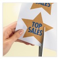 Labels | Avery 08255 8.5 in. x 11 in. Full-Sheet Vibrant Inkjet Color-Print Labels - Matte White (20/Pack) image number 4
