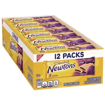 SNACKS | Nabisco 00 44000 03744 00 2 oz. Pack Fig Newtons (12/Box)