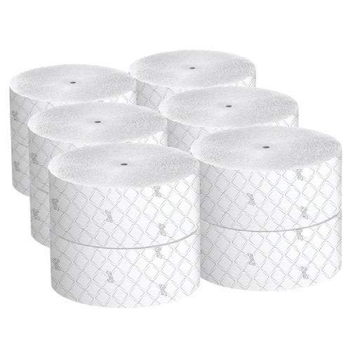 Toilet Paper | Scott 07006 Essential Coreless JRT Septic Safe 1150 ft. 2 Ply Tissues - White (12/Carton) image number 0