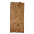 Paper Bags | General 18406 35 lbs. Capacity 6 in. x 3.63 in. x 11.06 in. #6 Grocery Paper Bags - Kraft (1-Bundle) image number 3