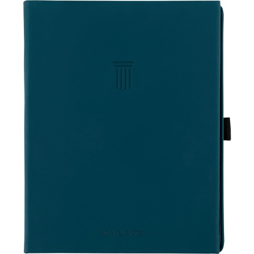 Notebooks & Pads | AT-A-GLANCE FD20020 Foundation 8.5 in. x 6.75 in. Undated 12-Month Planner - Blue Cover image number 0