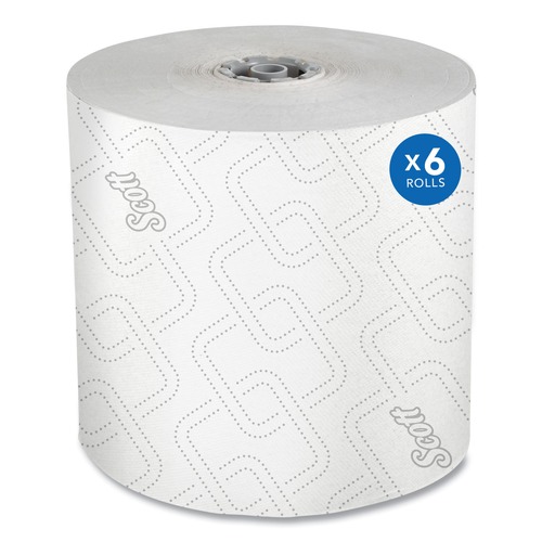 Paper Towels and Napkins | Scott 25703 1-Ply 1150 ft. Pro Hard Roll Paper Towels with Elevated Scott Design for Scott Pro Dispenser - Gray Core Only (6/Carton) image number 0