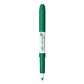 Washable Markers | BIC GDE11 GRN Intensity Low Odor Dry Erase Marker - Fine Bullet Tip/Green (1-Dozen) image number 1