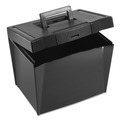 Just Launched | Pendaflex 20861 13.5 in. x 10.25 in. x 10.88 in. Portable Letter Size File Box - Black image number 0