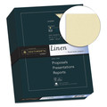 Back to School Sale | Southworth 564C 24 lbs. Bond Weight 8.5 in. x 11 in. 25% Cotton Linen Business Paper - Ivory (1/Box) image number 1