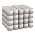 Toilet Paper | Georgia Pacific Professional 19881/01 1-Ply Pacific Blue Basic Embossed Septic Safe Bathroom Tissue - White (80 Rolls/Carton) image number 0