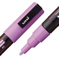 Back to School Sale | uni-ball PC3M8CSOFTCOLORS Fine Bullet Tip 0.9 mm/1.3 mm Water-Based Paint Markers - Assorted Colors (8/Set) image number 4