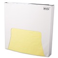  | Bagcraft P057412 12 x 12 Grease-Resistant Paper Wraps and Liners - Yellow (5000/Carton) image number 0