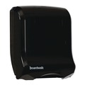 Paper & Dispensers | Boardwalk T1770BKBW 11.75 in. x 6.25 in. x 18 in. Ultrafold Multifold/C-Fold Towel Dispenser - Black Pearl image number 2