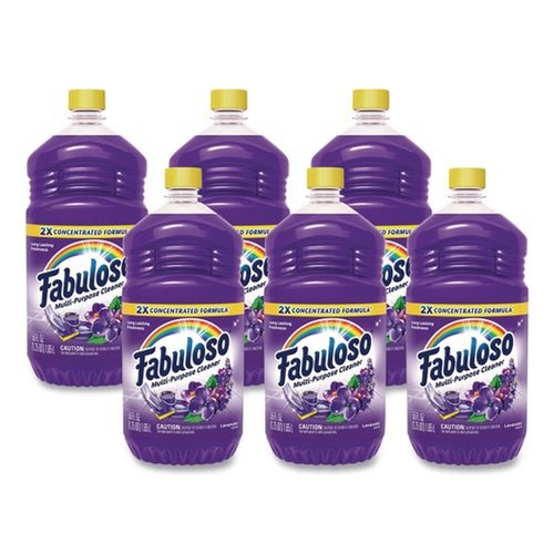 All-Purpose Cleaners | Fabuloso 153041 56 oz Multi-Use Cleaner - Lavender Scent (6/Carton) image number 0