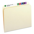 File Folders | Smead 10300 Straight Tabs Letter Size 0.75 in. Expansion File Folders - Manila (100/Box) image number 3