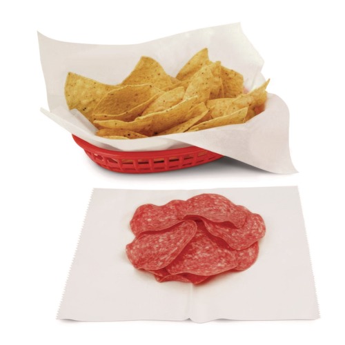 Food Service | Bagcraft 300373 12 x 16 Dry Wax Paper - White (4/Carton) image number 0