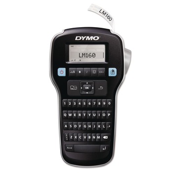DYMO 2175086 LabelManager 160P 7.9 in. x 4.65 in. x 1.9 in. 2-Lines Label Maker