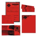 Copy & Printer Paper | Astrobrights 22551 8.5 in. x 11 in. 24 lbs. Bond Weight Color Paper - Re-Entry Red (500/Ream) image number 1