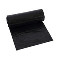 Trash & Waste Bins | Boardwalk W4832YKKR01 24 in. x 32 in. 16 gal. 1 mil Perforated Roll Low-Density Waste Can Liners - Black (150/Carton) image number 0