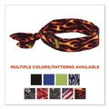 Safety & First Aid | Ergodyne 12341 Chill-Its 6700 One Size Fits Most Cooling Bandana Polymer Tie Headband - Flames image number 4