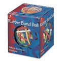 Back to School Sale | ACCO A7072155 3.25 in. Diameter Assorted Gauges Rubber Band Ball - Size 34 Assorted Colors image number 2