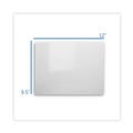 White Boards | Flipside 10164 12 in. x 9.5 in. Dry Erase Board - White Surface (12/Pack) image number 2