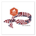 Safety & First Aid | Ergodyne 12303 Chill-Its 6700 Cooling Bandana Polymer Tie Headband, One Size Fits Most, Stars and Stripes image number 6