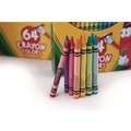 Arts & Crafts Supplies | Crayola 52064D Classic Color Crayons in Flip-Top Pack with Sharpener (64/Box) image number 4